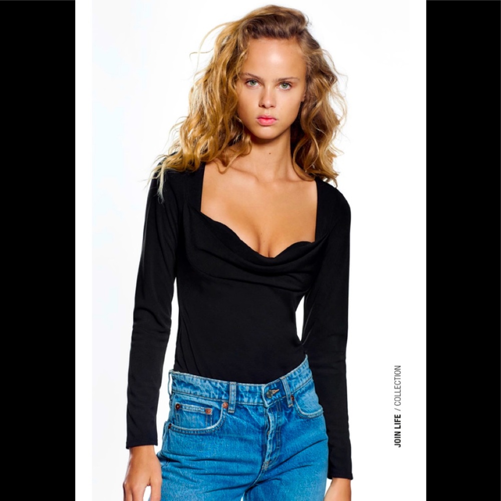 🌼Draped bodysuit 🌼